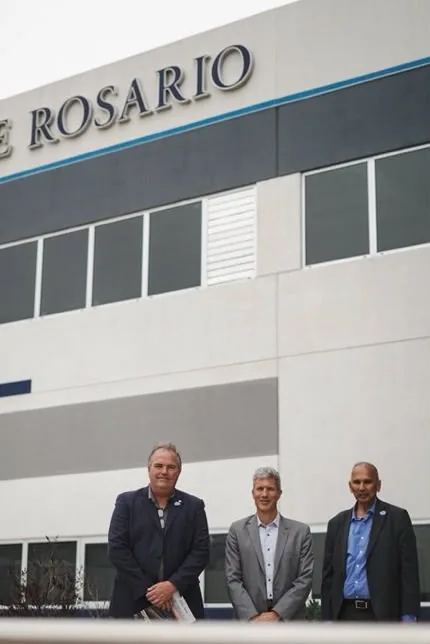 Reunión con directivos y autoridades de la Bolsa de Comercio de Rosario.