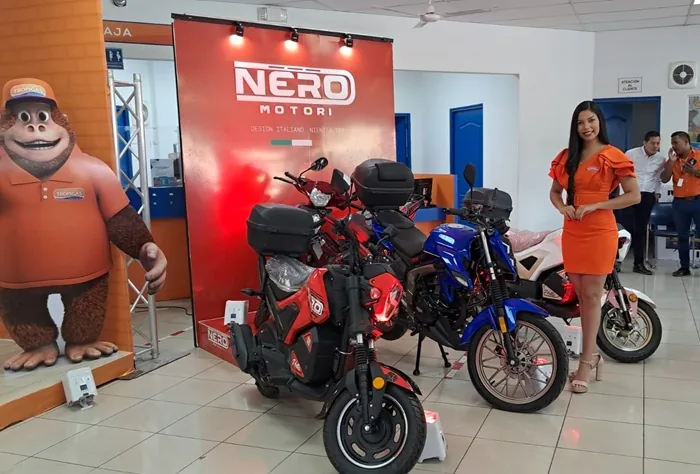 Modelos de motocicletas NERO Motori con diseño italiano y alta tecnología en Nicaragua.