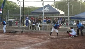 Encuentros deportivos de sóftbol realizados todos los sábados.