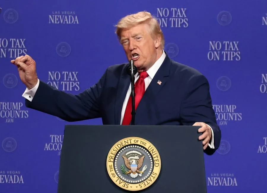 Trump niega escasez de municiones en Estados Unidos