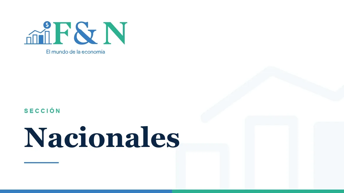 Banner corporativo con el logotipo F&N y el texto Sección Nacionales sobre fondo blanco.